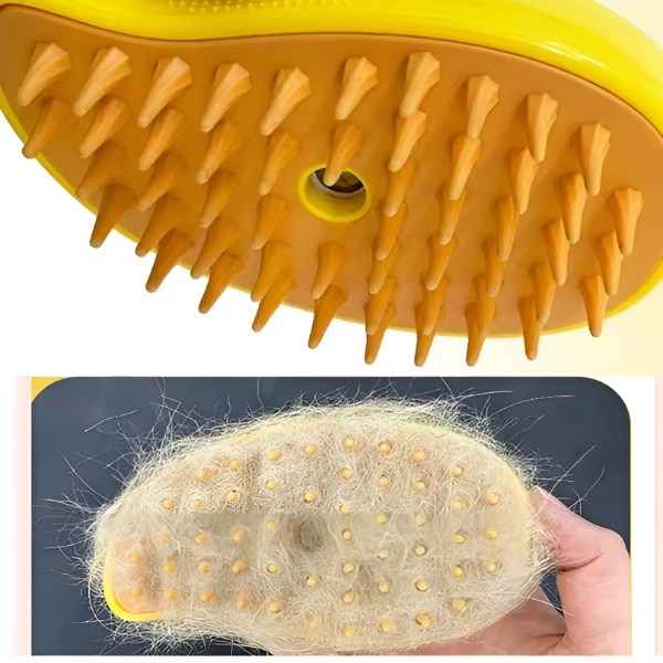 Cepillo-Pulverizador-amarillo-Anti-Pelaje-para-perro-pelo