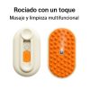 Cepillo-Pulverizador-blanco-Anti-Pelaje-para-perro-masaje