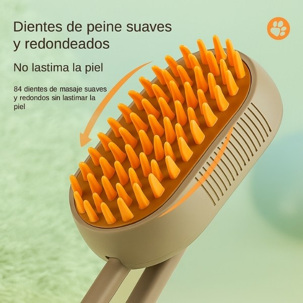 Cepillo-Pulverizador-marrón-Anti-Pelaje-para-perro-suave