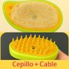 Cepillo-Pulverizador-verde-Anti-Pelaje-para-perro-pelo