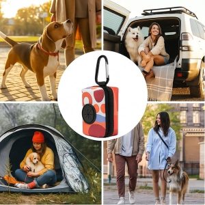 Dispensador-de-bolsas-azul- para-perro-situaciones