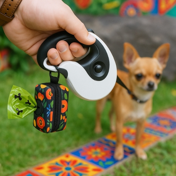 Dispensador-floral-de-bolsas-para-perro-con-mosquetón-presentación