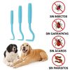 quita-antigarrapatas-azul-para-perros