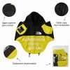 Impermeable Para Perro Ultra Resistente Amarillo-doble-capa