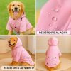 Impermeable-para-perro-rosa-resistente