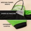 Impermeable-verde-para-perro-con-capucha-transparente-elástica