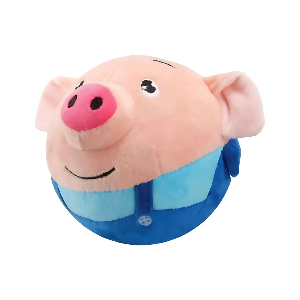 Juguete-cerdito-saltarín-para-perro-azul