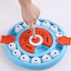 Juguetes-interactivos-para-perros-rompecabezas-redondo-azul-botón-ruido