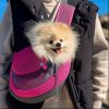 Mochila-rosa-para-Perros-Pequeños-presentación