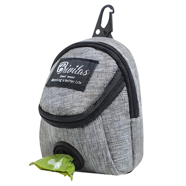 Porta-Bolsas-gris-para-Popó-de-Perro