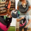 mochila-gris-para-Perro-Pequeño-fácil