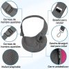 mochila-gris-para-Perro-Pequeño-multifunción