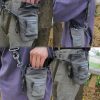 bolsa-de-adiestramiento-gris-para-perro-práctica-mano