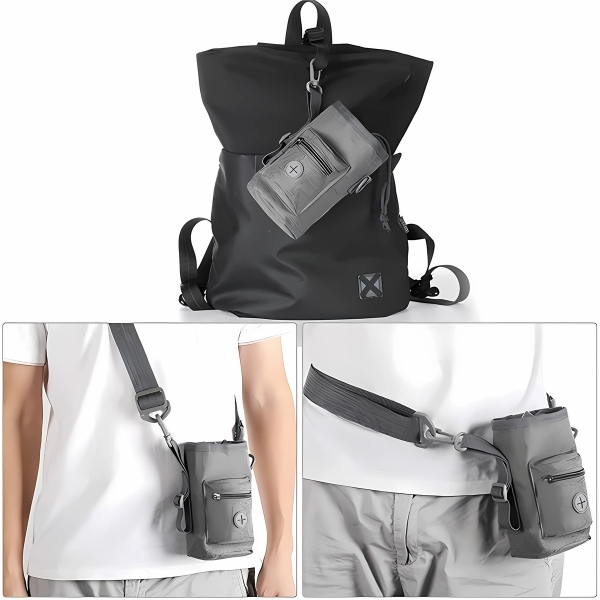 bolsa-de-adiestramiento-gris-para-perro-práctica
