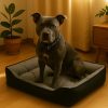 cama-negro-parra-perro-huesos-presentación