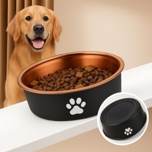 comedero-comida-para-perros-anti-derapado-marrón