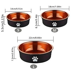 comedero-comida-para-perros-marrón-talla