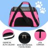 transportadora-para-perro-rosa-bucle