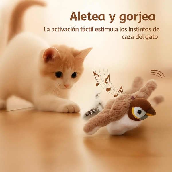 Juguete-interactivo-para-gato-activación-táctil